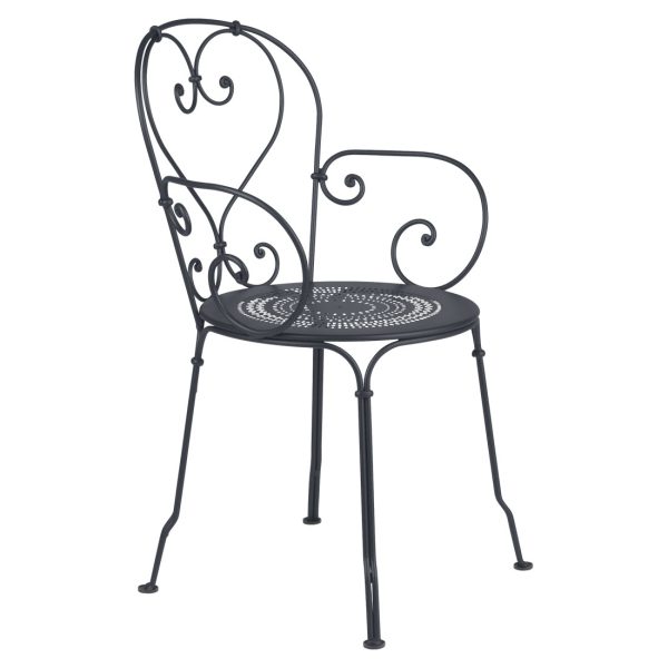 1900 Armchair – Anthracite